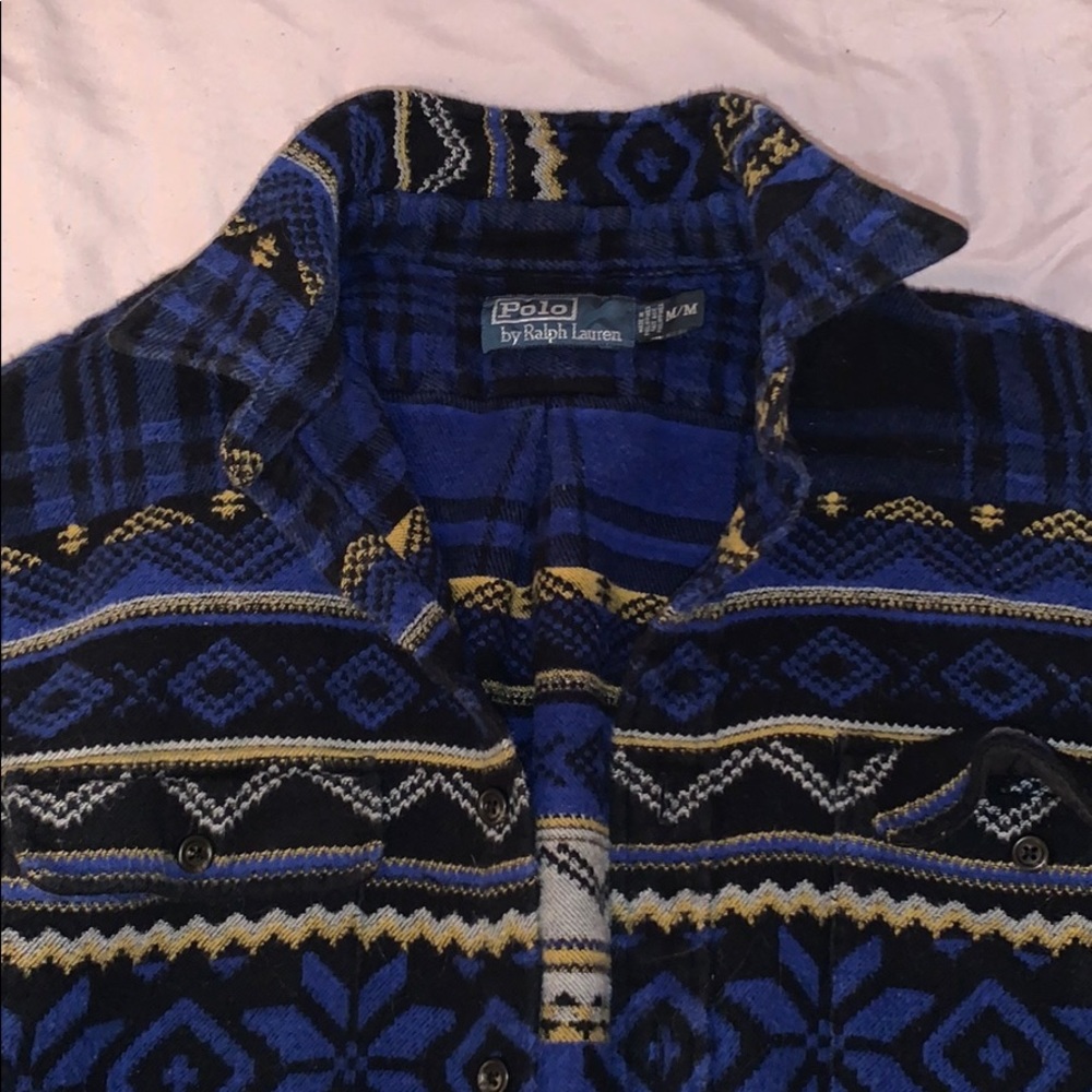 Men Ralph Lauren Aztec Top